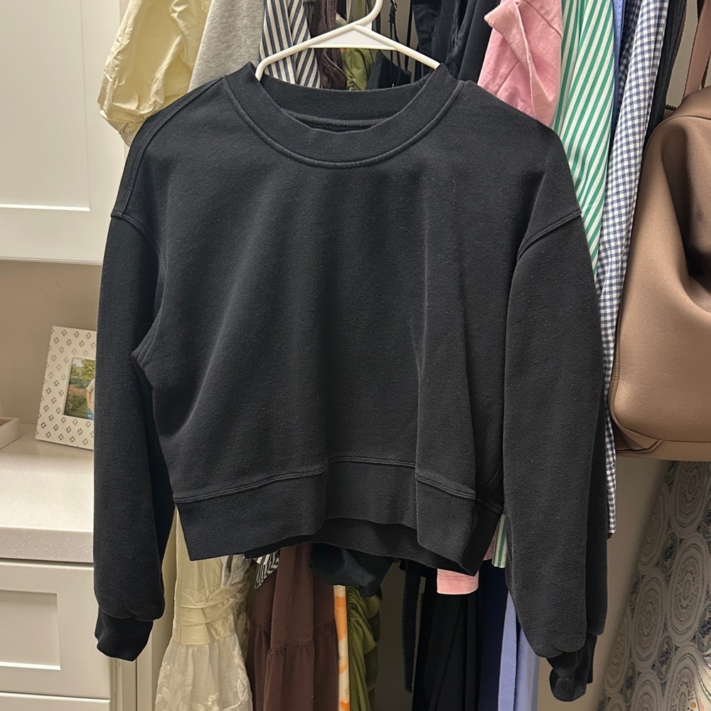lululemon athletica Black Sweatshirt